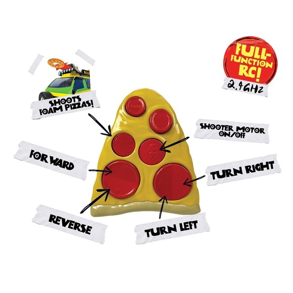 Teenage Mutant Ninja Turtles Mutant Mayhem RC Pizza Blaster Vehicle (READ!!) - Picture 4 of 4